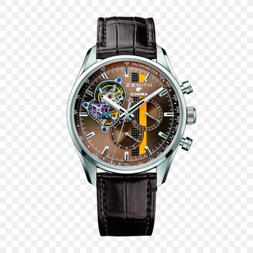 Zenith Watch Chronograph Omega SA Cohiba, PNG, 1280x1280px, Zenith, Automatic Watch, Brand, Chronograph, Cohiba Download Free