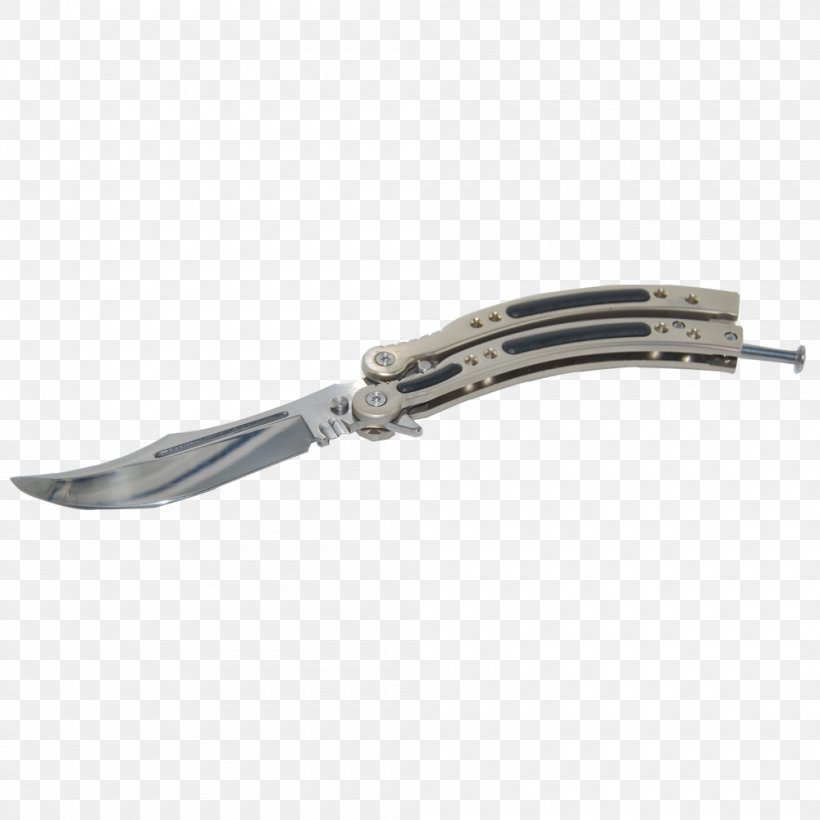 Butterfly Knife Counter-Strike: Global Offensive Blade, PNG, 1000x1000px, Knife, Blade, Butterfly Knife, Computer Software, Counterstrike Download Free