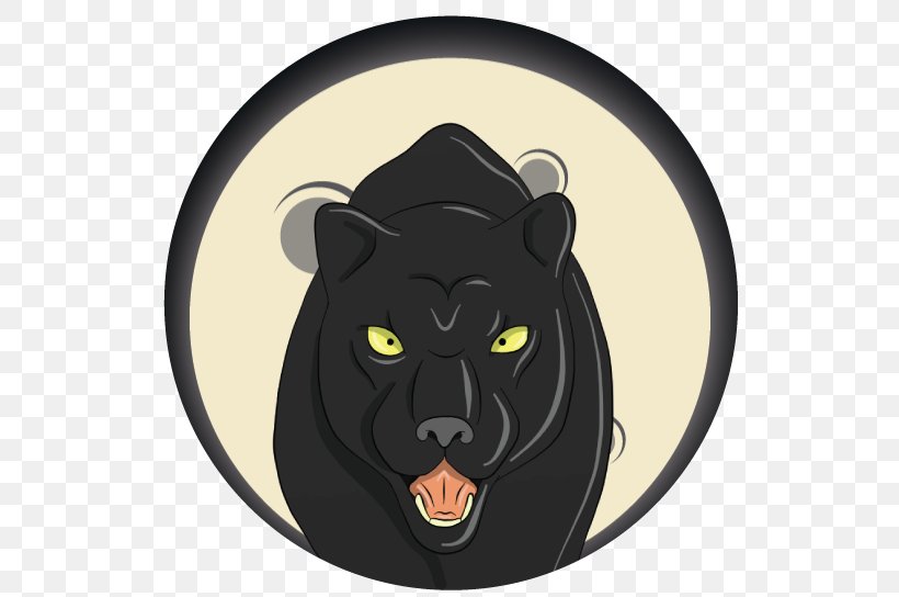 Cat Puma Cartoon Snout Black Panther, PNG, 538x544px, Cat, Big Cats, Black, Black M, Black Panther Download Free