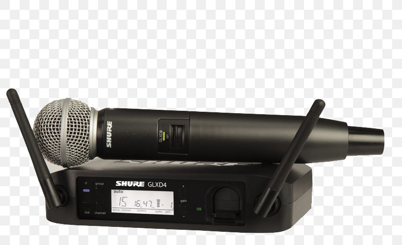 Shure SM58 Microphone Shure GLXD24/SM58 Shure BETA 87A, PNG, 800x500px, Shure Sm58, Audio, Audio Equipment, Hardware, Microphone Download Free