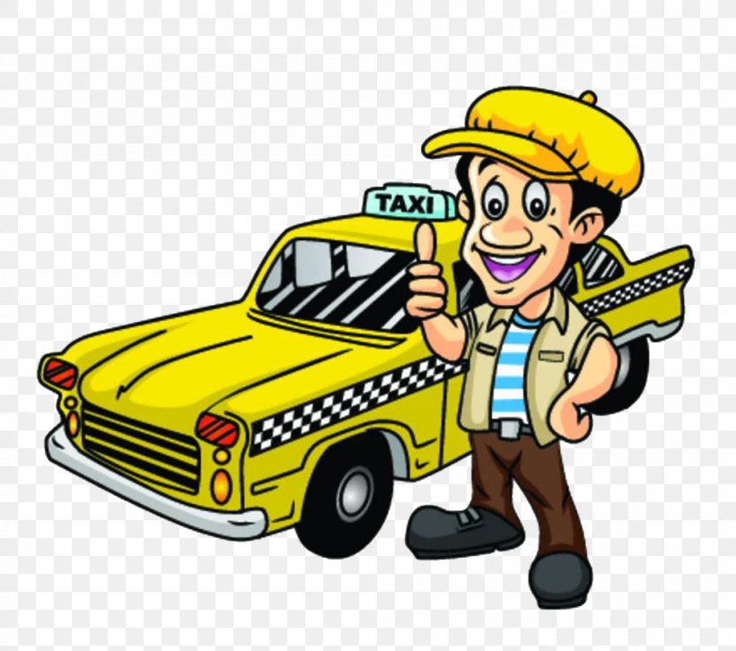 Taxi Driver Driving Clip Art, PNG, 1000x886px, Taxi, Automotive Design, Brand, Car, Cartoon Download Free