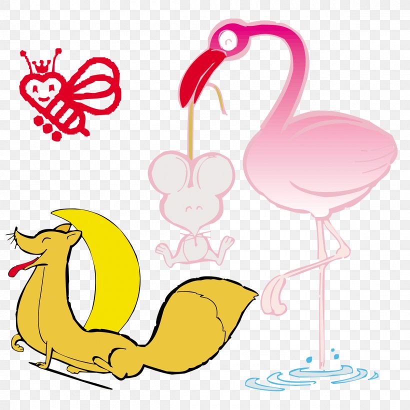 Cartoon Rat Clip Art, PNG, 1200x1200px, Cartoon, Artwork, Beak, Bird, Flower Download Free