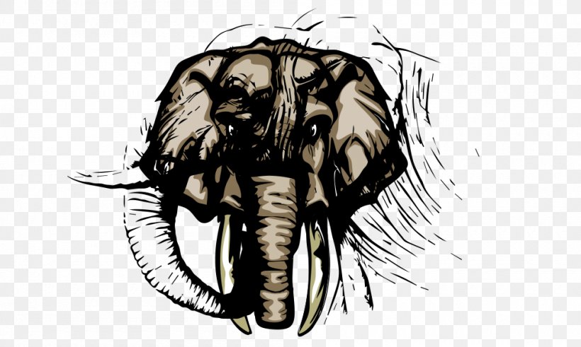 Ivory Poster Elephant Advertising, PNG, 1000x600px, Ivory, Advertising, African Elephant, Animal, Black And White Download Free