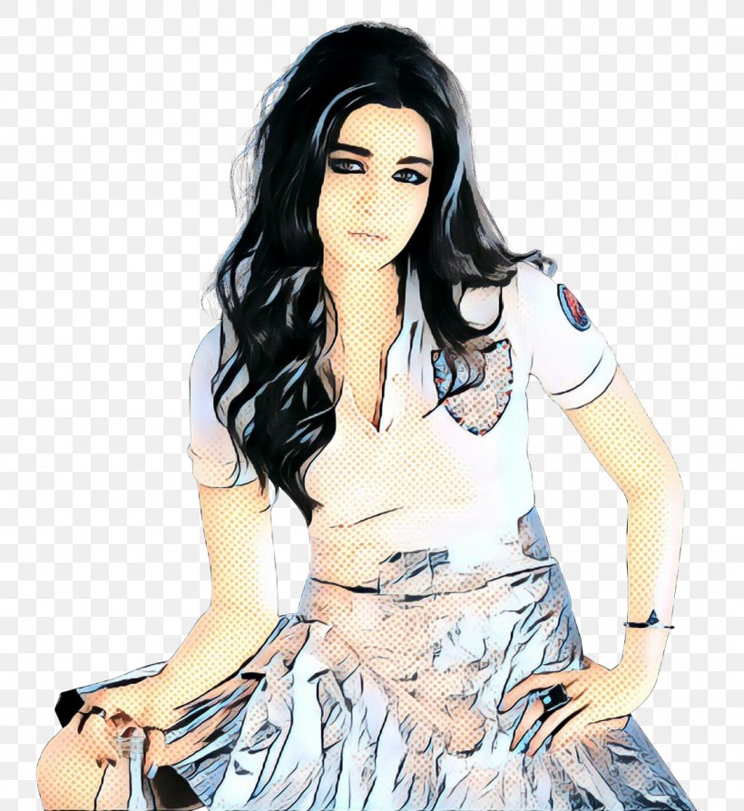 Pop Art Retro Vintage, PNG, 1100x1200px, Pop Art, Alia Bhatt, Black Hair, Costume, Drawing Download Free