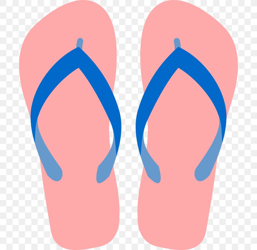 Slipper Flip-flops Sandal Clip Art, PNG, 700x800px, Slipper, Blue, Electric Blue, Fashion, Flip Flops Download Free