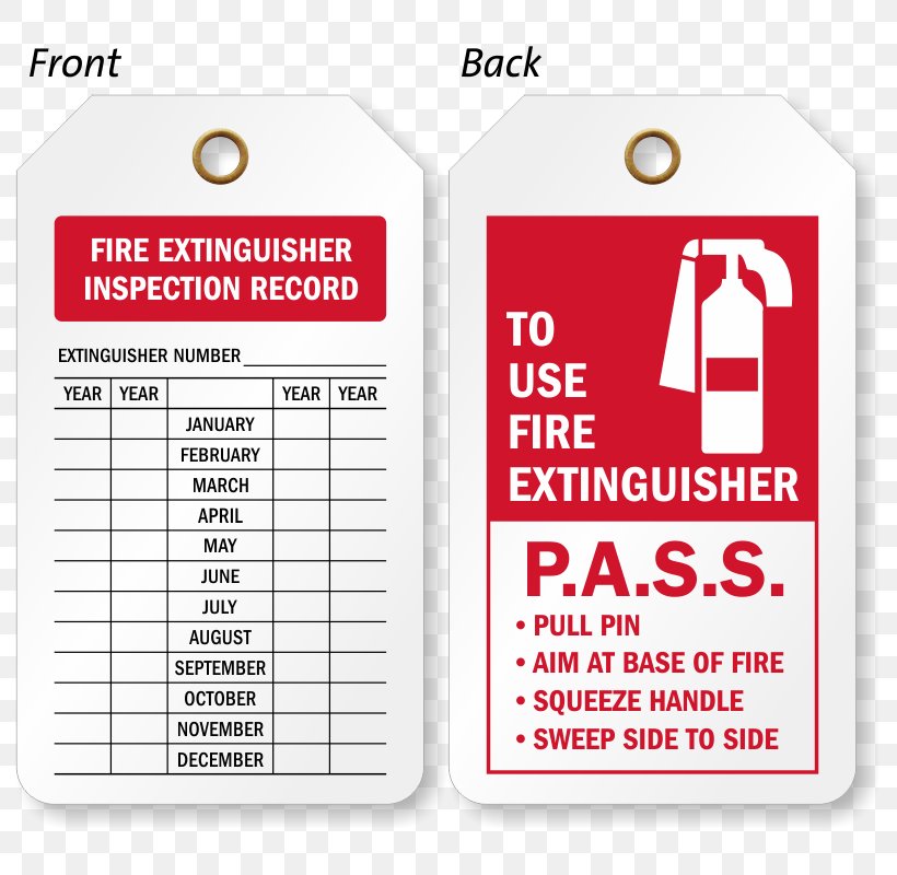 Fire Extinguishers Label Inspection Sticker, PNG, 800x800px, 2018, Fire Extinguishers, Area, Brand, Card Stock Download Free