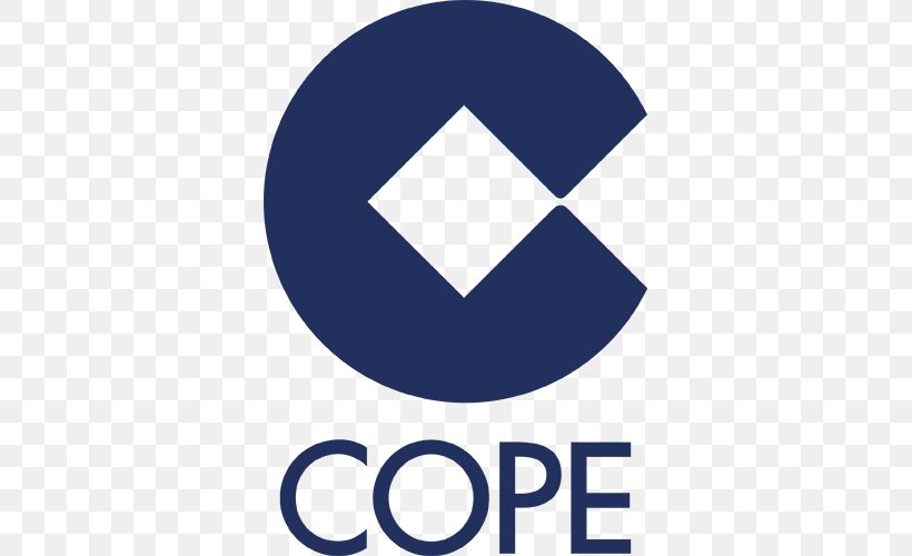 Logo Cadena Cope Radio Station Radio Popular Sevilla (COPE Sevilla), PNG, 500x500px, Logo, Area, Blue, Brand, Cadena Cope Download Free