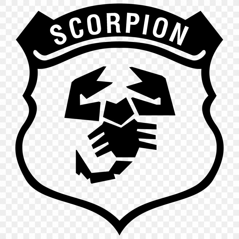 Scorpion Vector Graphics Logo Image, PNG, 2400x2400px, Scorpion, Area, Artwork, Black, Black And White Download Free