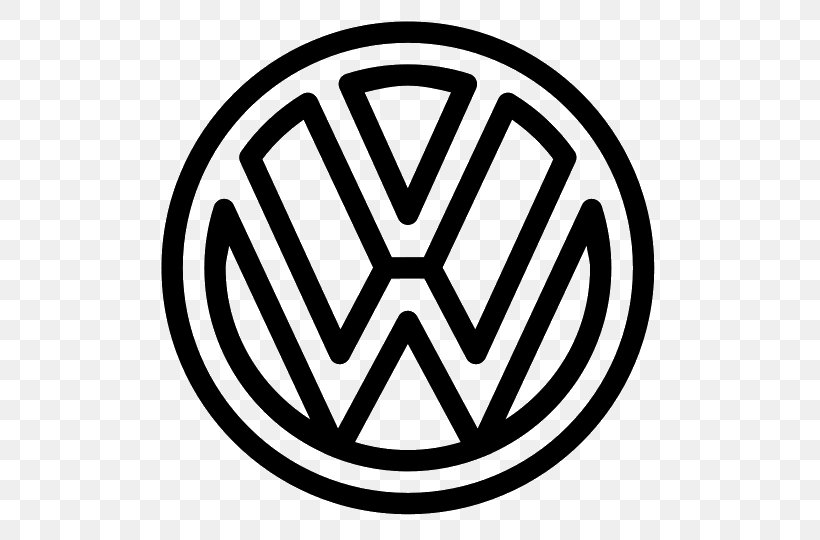 Volkswagen Beetle Car Volkswagen Jetta Wolfsburg, PNG, 540x540px, Volkswagen, Area, Black And White, Brand, Car Download Free