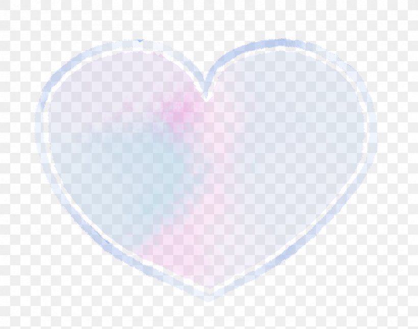 Hand-painted Watercolor Heart Purple., PNG, 1688x1329px, Heart, Color, Green, Love, Painting Download Free