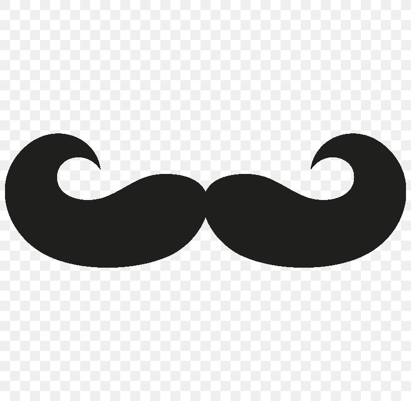 Moustache, PNG, 800x800px, Moustache, Beard, Black, Black And White, Facial Hair Download Free