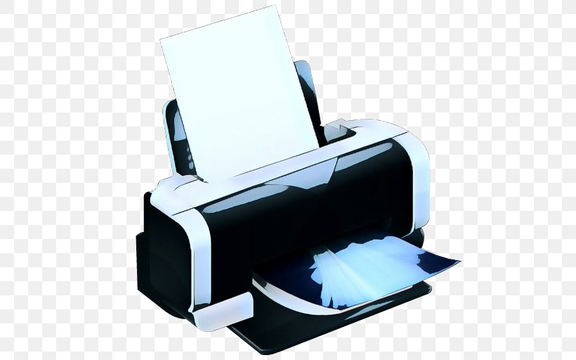 Printer Output Device Inkjet Printing Electronic Device Technology, PNG, 512x512px, Pop Art, Electronic Device, Image Scanner, Inkjet Printing, Laser Printing Download Free