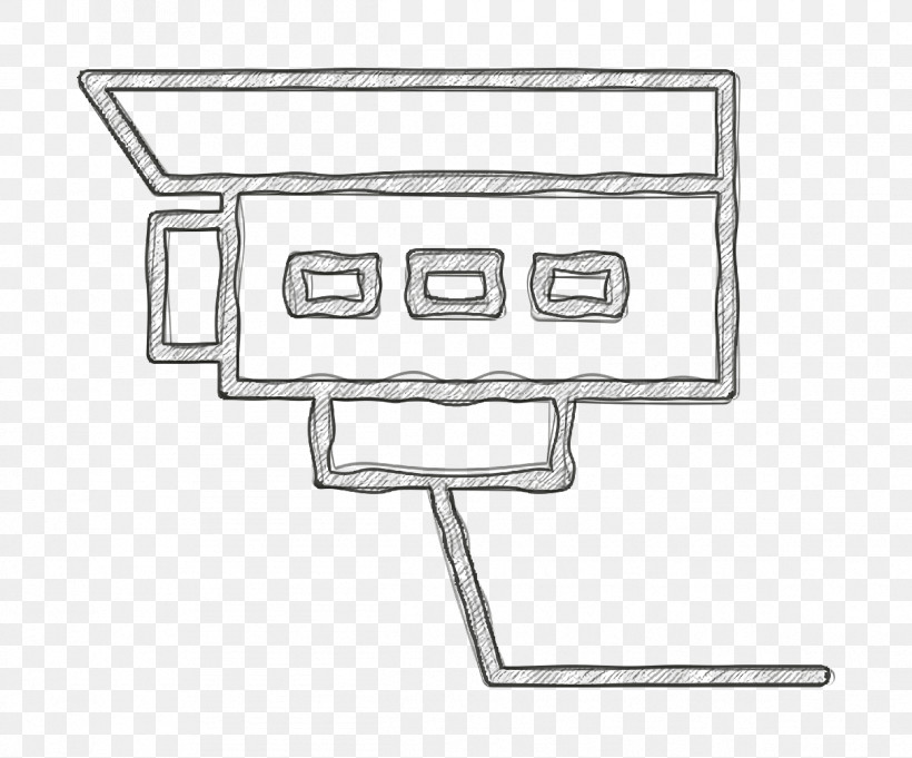 Security Camera Icon Cyber Icon Cctv Icon, PNG, 1212x1008px, Security Camera Icon, Cctv Icon, Cyber Icon, Line Art, Rectangle Download Free