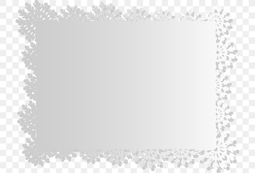 Snowflake Picture Frame Download, PNG, 719x555px, Snowflake, Area, Black And White, Border, Google Images Download Free