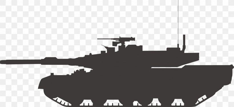 Tank Firearm Self-propelled Artillery Gun Turret, PNG, 2905x1342px, Tank, Artillery, Battlecruiser, Battleship, Black And White Download Free