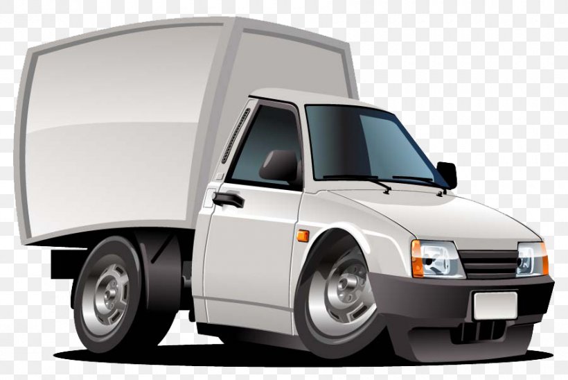 Van Cartoon Pickup Truck, PNG, 900x602px, Van, Automotive Design, Automotive Exterior, Automotive Tire, Automotive Wheel System Download Free