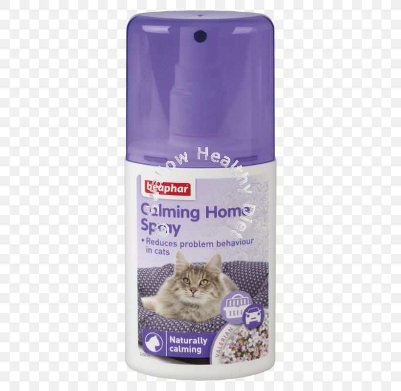Cat Dog Kitten Pet Beaphar Calming Spray De Ambiente Para Gatos, PNG, 800x800px, Cat, Cat Pheromone, Cats Dogs, Collar, Dog Download Free