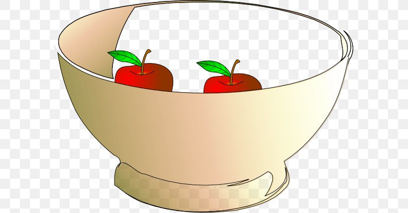 Bowl Food Clip Art, PNG, 600x429px, Bowl, Apple, Cartoon, Dish, Flowerpot Download Free