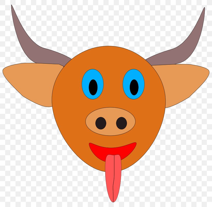 Cattle Bull Cartoon Clip Art, PNG, 800x800px, Cattle, Bull, Bullhead, Cartoon, Cattle Like Mammal Download Free