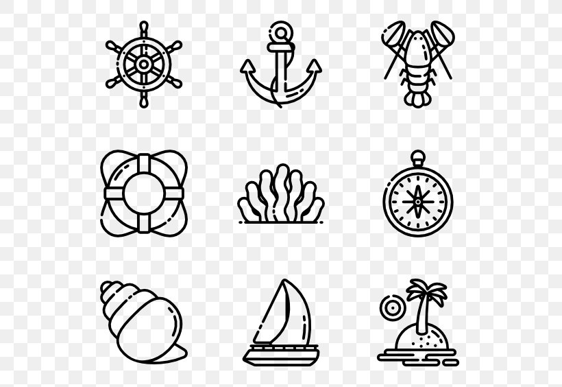 Icon Design Symbol Clip Art, PNG, 600x564px, Icon Design, Area, Art, Black, Black And White Download Free