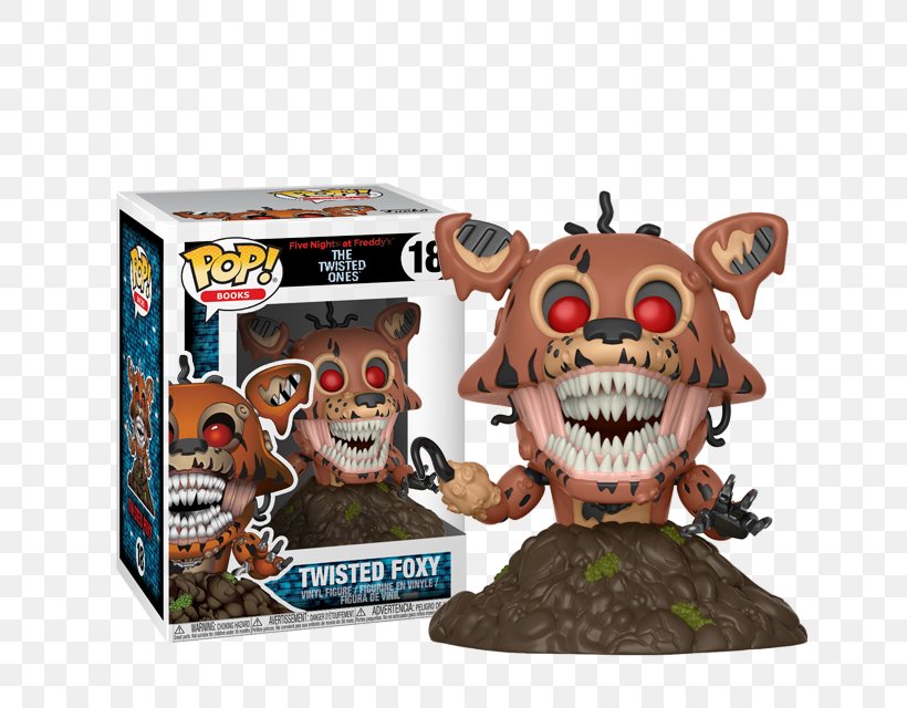 Five Nights At Freddy's: The Twisted Ones Amazon.com Freddy Fazbear's Pizzeria Simulator Funko, PNG, 640x640px, Amazoncom, Action Toy Figures, Collectable, Figurine, Funko Download Free