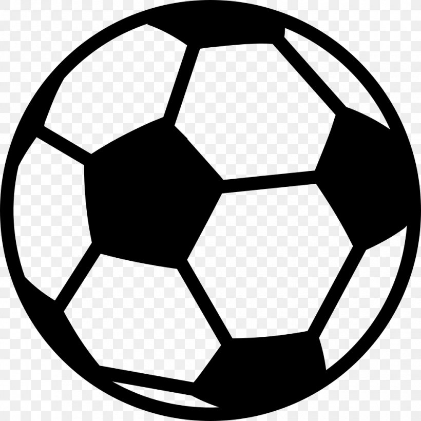 Football Clip Art, PNG, 980x980px, Ball, Area, Artwork, Black, Black And White Download Free