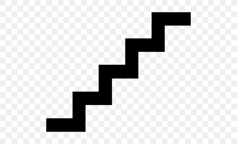 Stairs Clip Art, PNG, 500x500px, Stairs, Area, Art, Black, Black And White Download Free