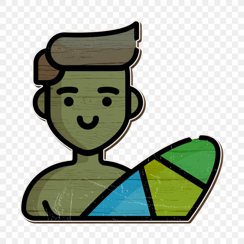 Surfer Icon Urban Tribes Icon, PNG, 1238x1238px, Surfer Icon, Cartoon, Green, Reading, Rectangle Download Free