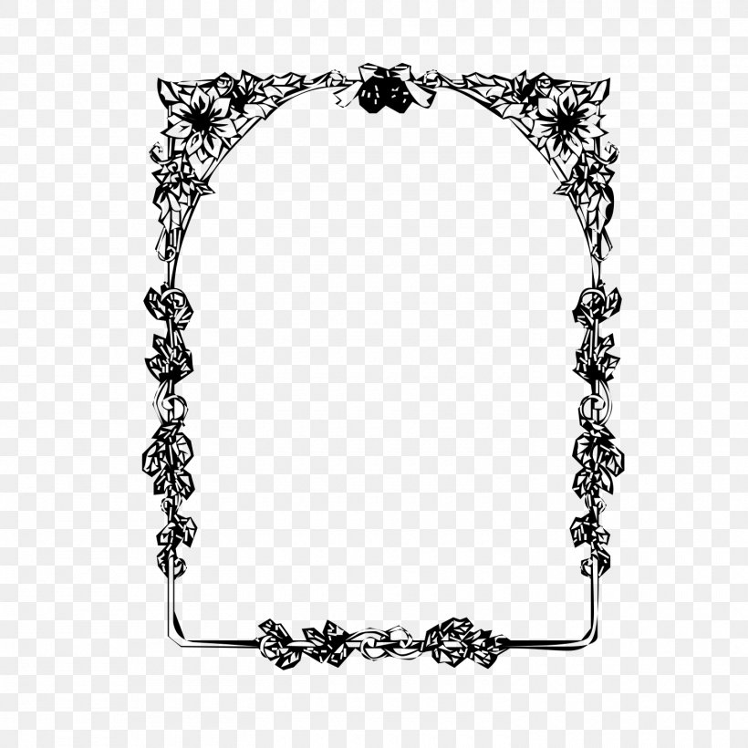 Arch Picture Frame Door Clip Art, PNG, 1500x1500px, Arch, Black And White, Body Jewelry, Door, Jewellery Download Free