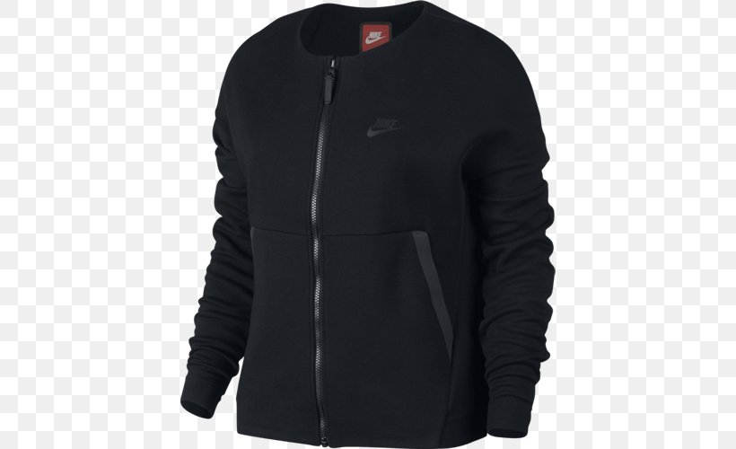 Fleece Jacket Clothing Flight Jacket Sweater, PNG, 500x500px, Fleece Jacket, Adidas, Black, Clothing, Flight Jacket Download Free