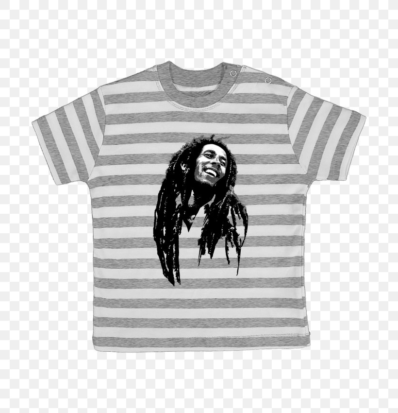 T-shirt Infant Lacoste Sleeve Bag, PNG, 690x850px, Tshirt, Bag, Black, Black And White, Bob Marley Download Free