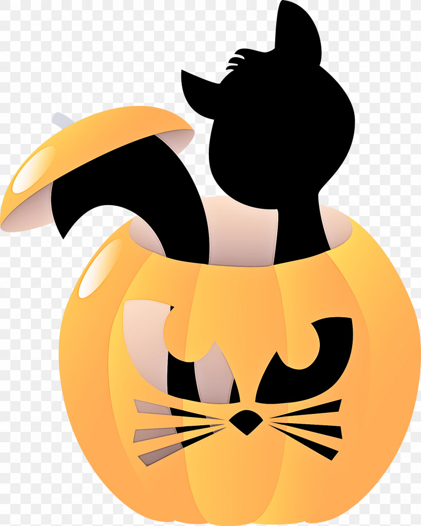 Cat Cartoon Black Cat Yellow Small To Medium-sized Cats, PNG, 1602x2000px, Cat, Black Cat, Cartoon, Small To Mediumsized Cats, Smile Download Free