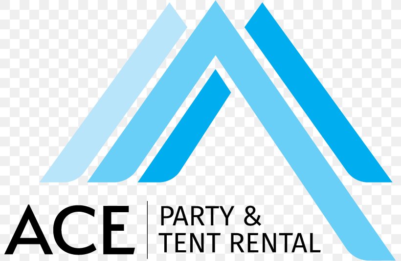 Ace Party & Tent Rental Logo Wedding, PNG, 801x535px, Tent, Area, Blue, Brand, Business Download Free
