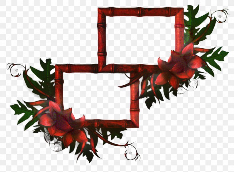 Christmas Picture Frame, PNG, 1565x1151px, Christmas Ornament, Branch, Christmas Day, Interior Design, Picture Frame Download Free