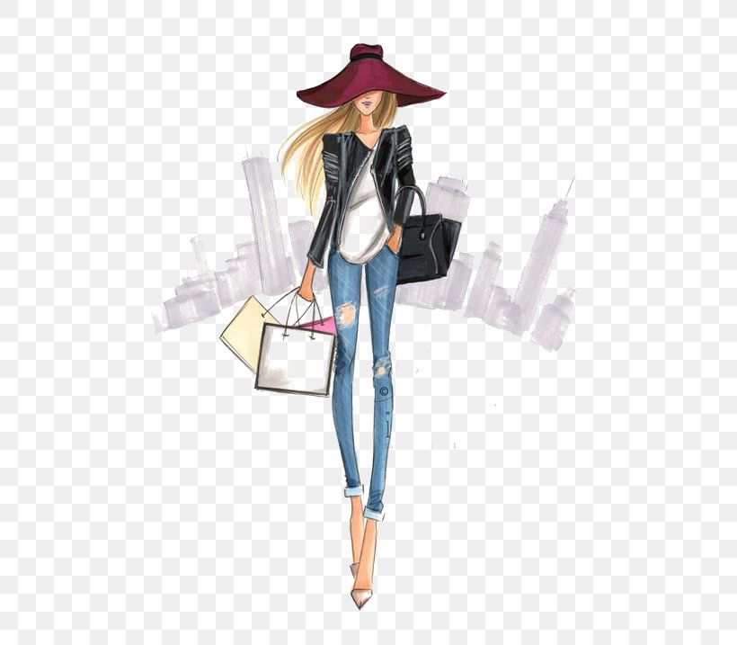 Fashion Illustration Drawing Illustration, PNG, 564x717px, Watercolor, Cartoon, Flower, Frame, Heart Download Free