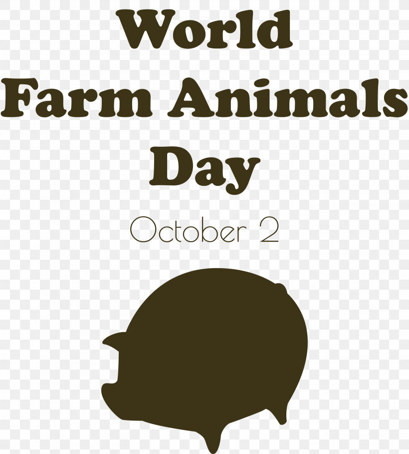 World Farm Animals Day, PNG, 2704x3000px, Logo, Biology, Geometry, Line, Mathematics Download Free