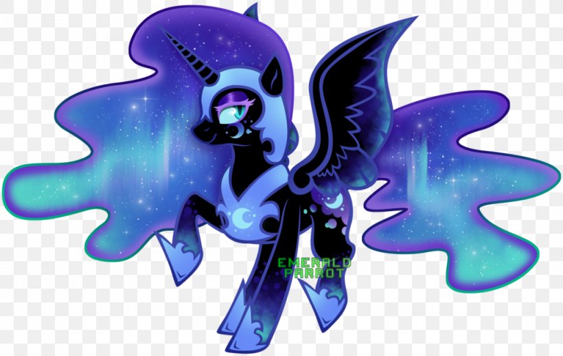 Butterfly Princess Luna Rarity Pony Rainbow, PNG, 1024x648px, Butterfly, Art, Cloud, Cobalt Blue, Drawing Download Free