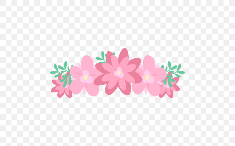 Flower Crown Clip Art, PNG, 512x512px, Flower, Blossom, Blue, Cherry Blossom, Crown Download Free