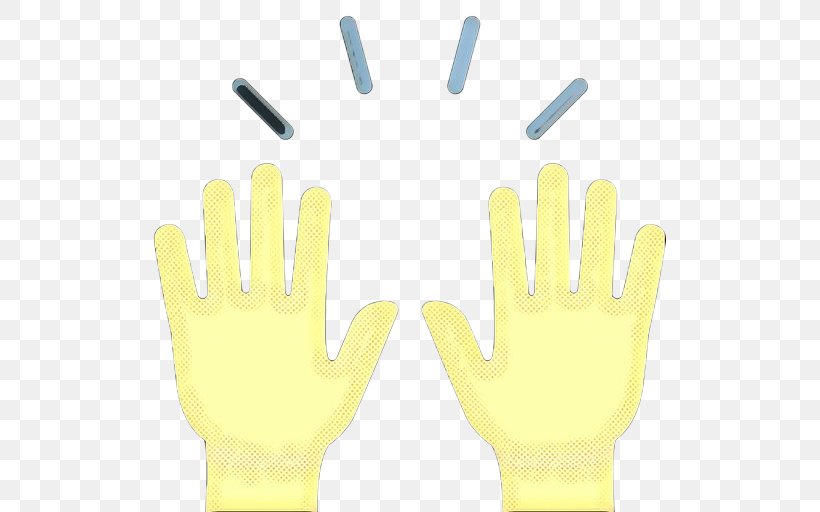 Glove Yellow Safety Glove Hand Personal Protective Equipment, PNG, 512x512px, Pop Art, Fashion Accessory, Finger, Gesture, Glove Download Free