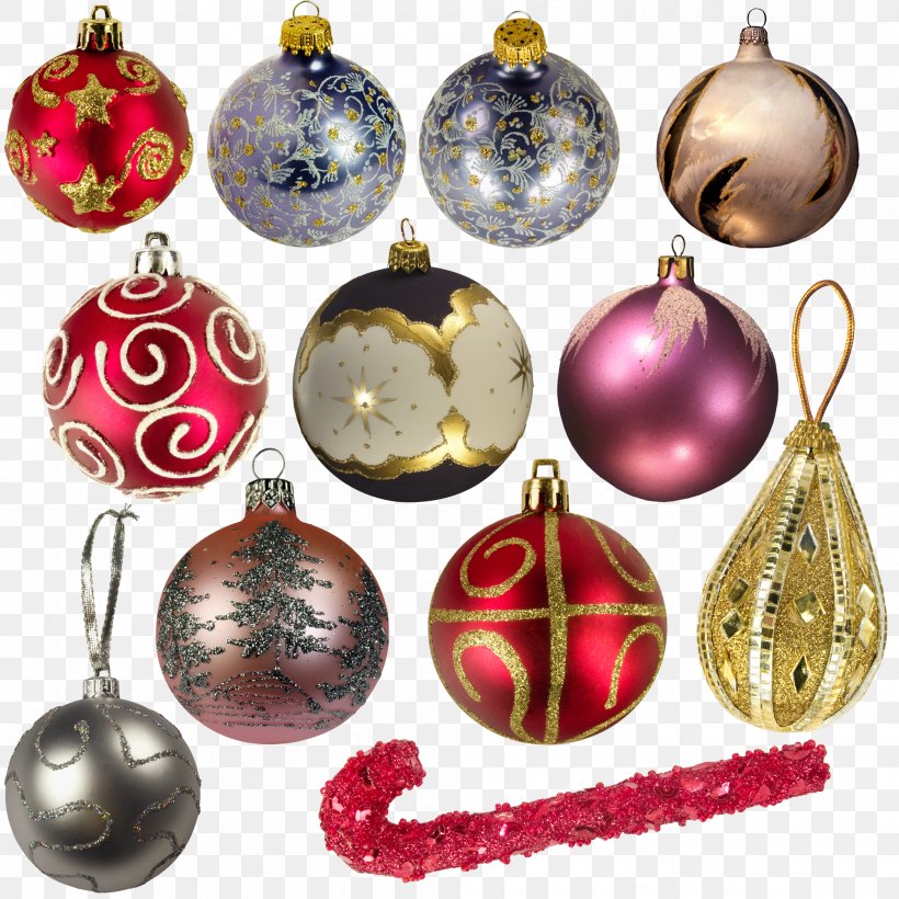 Christmas Ornament Ball Clip Art, PNG, 2000x2000px, Christmas Ornament, Ball, Christmas, Christmas Decoration, Christmas Tree Download Free