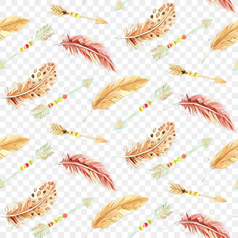 Feather, PNG, 3000x3000px, Cartoon, Feather, Leaf, Plant, Wrapping Paper Download Free