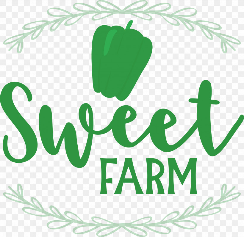 Sweet Farm, PNG, 3000x2917px, Flower, Green, Leaf, Logo, Meter Download Free