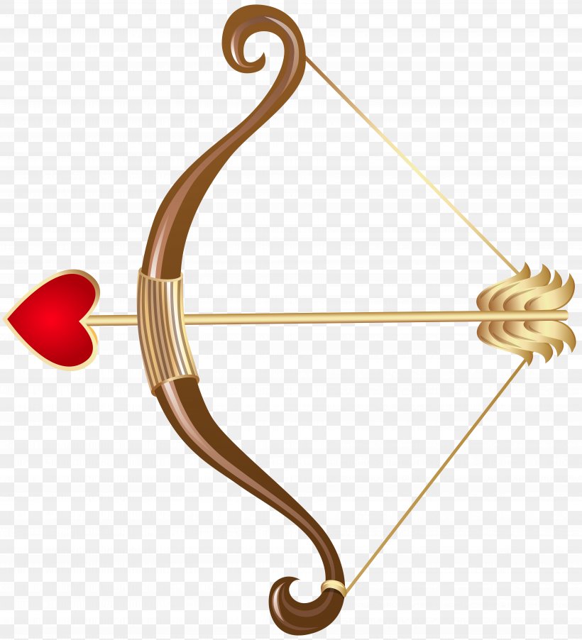Cupid's Bow Clip Art, PNG, 7269x8000px, Cupid, Body Jewelry, Bow, Bow And Arrow, Heart Download Free