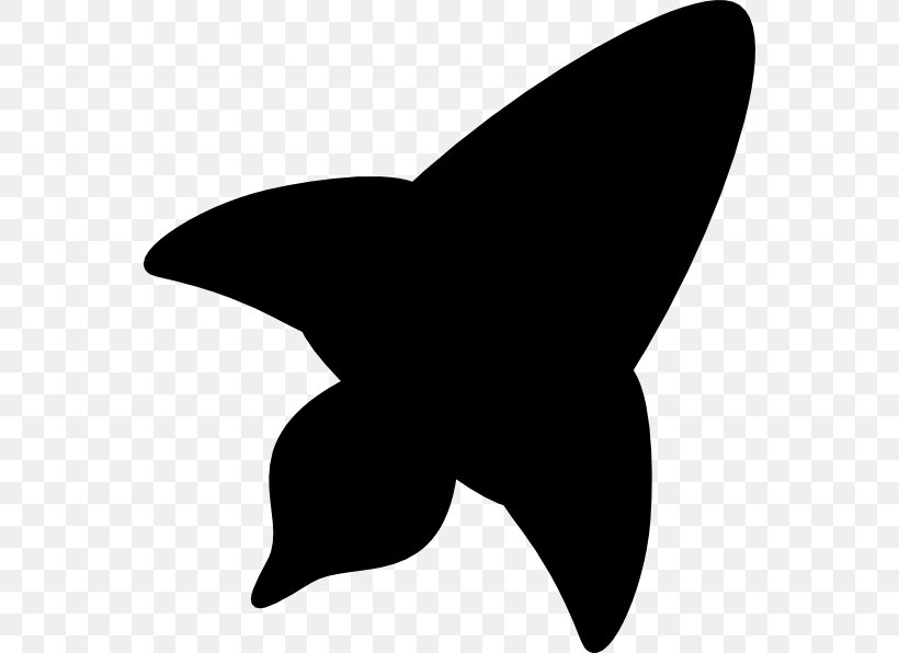 Spacecraft Model Rocket SpaceShipOne Clip Art, PNG, 558x596px, Spacecraft, Beak, Black And White, Butterfly, Fin Download Free