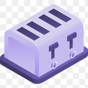 Toaster - Purple Toaster For Kitchen PNG