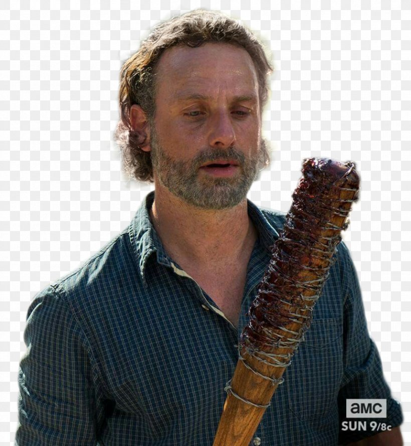 Andrew Lincoln Rick Grimes The Walking Dead Daryl Dixon Carl Grimes, PNG, 858x930px, Andrew Lincoln, Apocalypse, Art, Beard, Carl Grimes Download Free