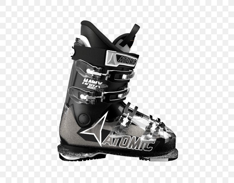 Ski Boots Ski Bindings Skiing Nordica, PNG, 640x640px, Ski Boots, Atomic Skis, Backcountry Skiing, Black And White, Boot Download Free