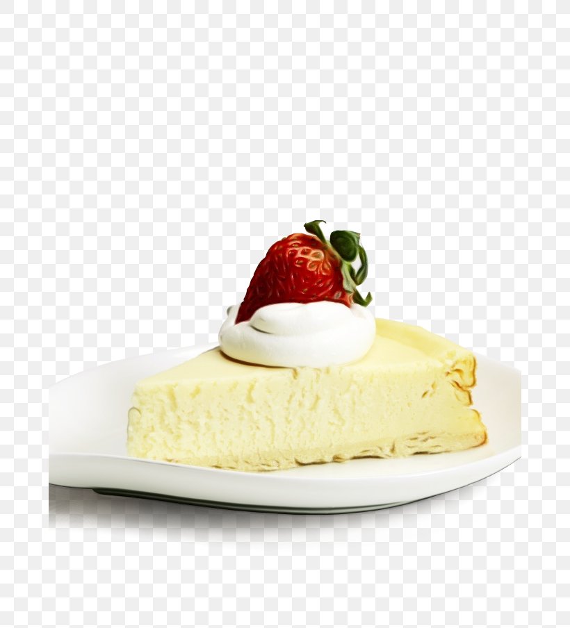 Strawberry, PNG, 680x904px, Watercolor, Bavarian Cream, Cream, Cuisine, Dessert Download Free