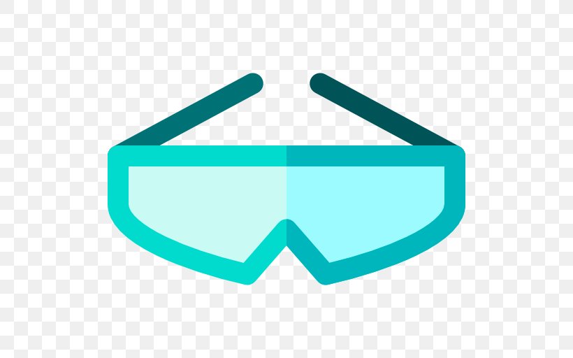 Sunglasses Goggles Line Angle, PNG, 512x512px, Glasses, Aqua, Azure, Eyewear, Goggles Download Free