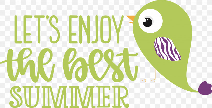 Best  Summer Hello Summer Summer, PNG, 3000x1528px, Best Summer, Beak, Green, Happiness, Hello Summer Download Free